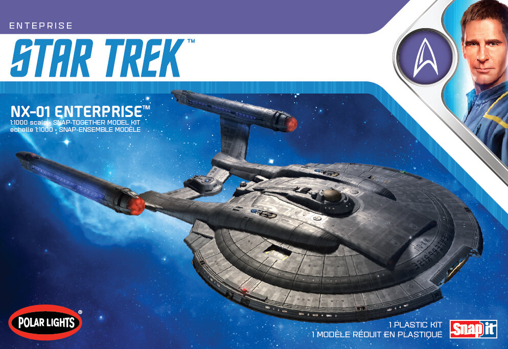 Star Trek NX-01 Enterprise (Snap) 2T